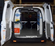 Von Syncro System eingerichteter Courier für die Wartung von Heizkesseln