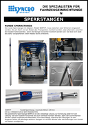Sperrstangen