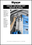 Obere Ablagen mit neuer Klappe