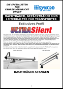 Dachträger, Gepäckträger und Leiterhalter für Transporter